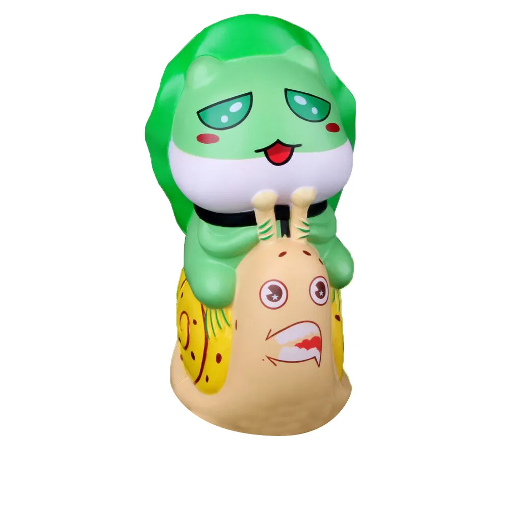 Squishy лягушка улитки крем Ароматические декомпрессии супер мягкие и очень замедлить рост squishies игрушки Squeeze игрушки Симпатичные замедлить рост