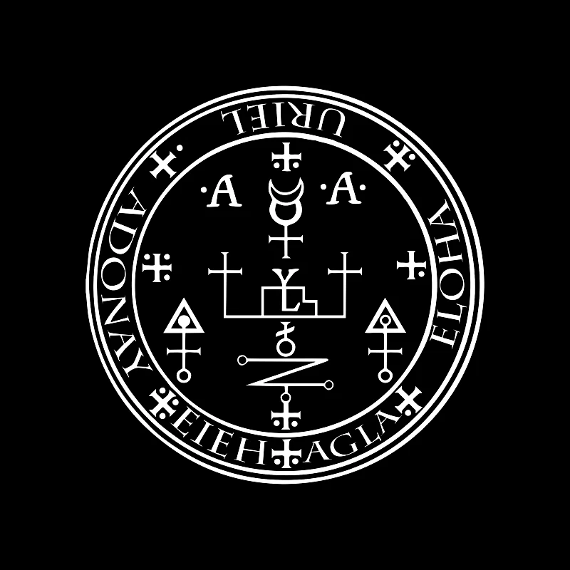 16*16CM Fashion Uriel Arch Angel Sigil Vinyl Rear Fender Accessories Sticker on Car Window Decoration for Kia Dodge Jeep Buick
