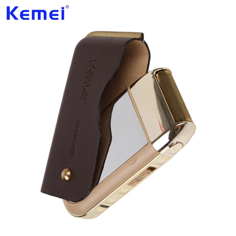 

KEMEI Rechargeable Portable Business Electric Reciprocate Men's Shaver Professional Groomer Trimmer Shaver For Men BT-098
