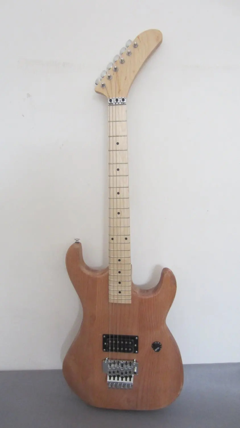 unfinished 5150 guitar kit kramer guitars mahogany body floydrose