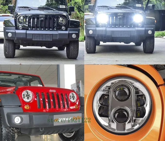7 Inch 60w Cree Headlight Hi low beam with DRL For Wrangler 07-15 Defender G55 G500 Harley.1111111111111111111111151jpg