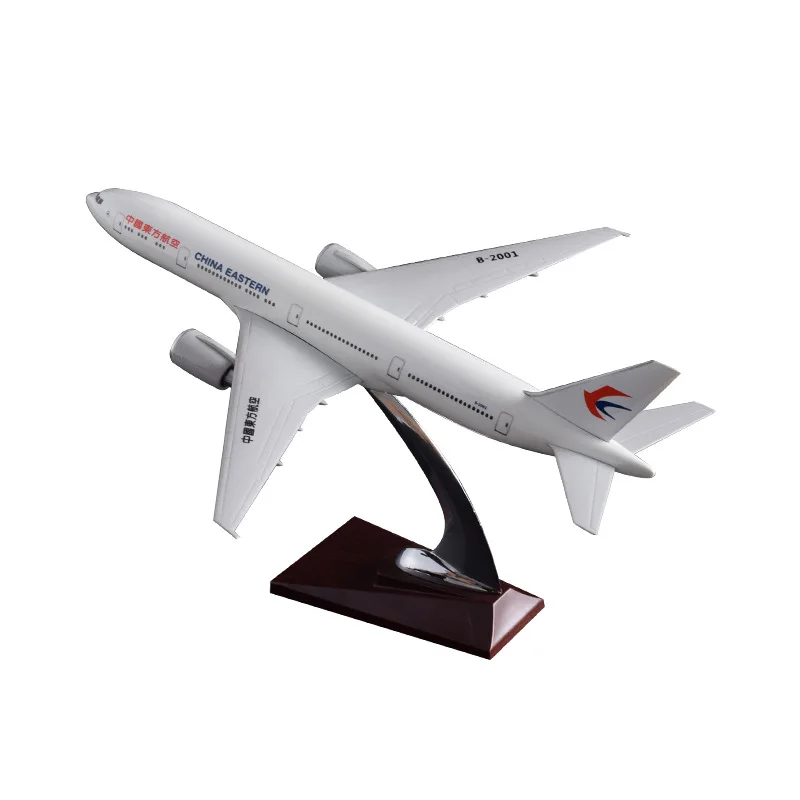32 см модель самолета из смолы Boeing 777 China Eastern B777 Аэробус дыхательные пути Восточной