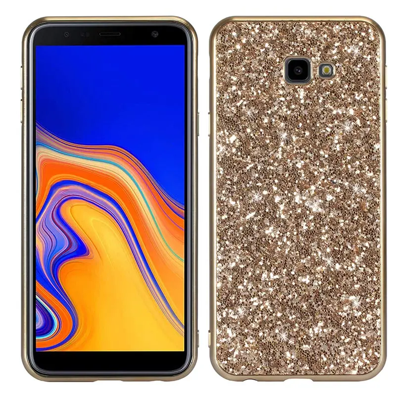 Showkoo покрытие корпуса блестящий чехол для телефона samsung Galaxy J4 плюс 2018 мягкий