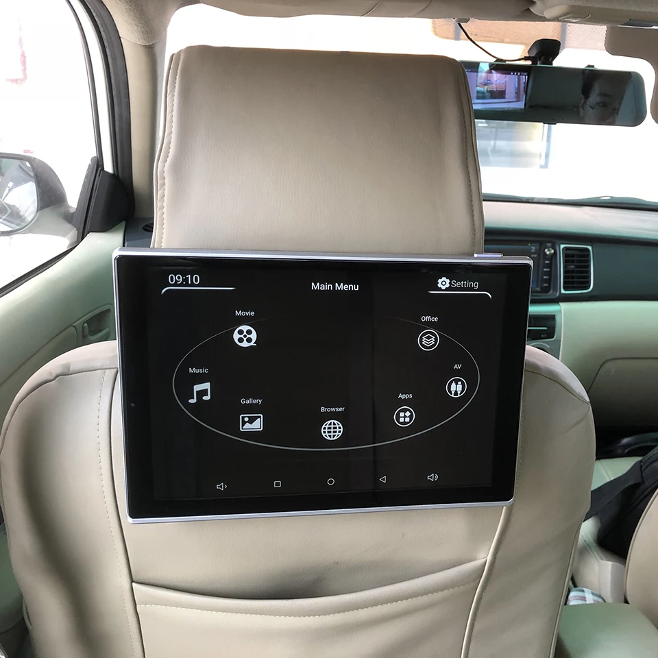 Clearance New Items 2018 Electronics Car Television Android Headrest With Monitor For Audi Q7 Auto Accessories TV Screen 11.8 Inch 2PCS 2