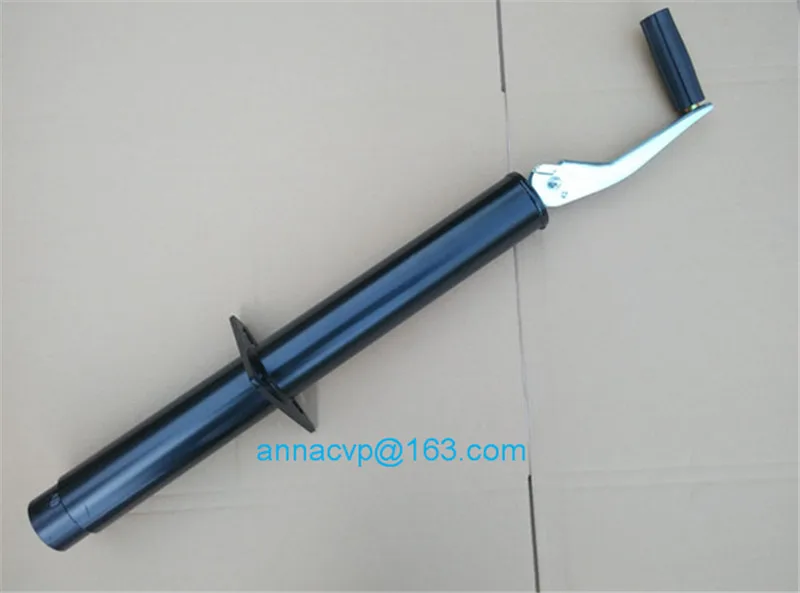 A Frame Topwind Trailer Jack with Foot Plate & Caster wheel 1