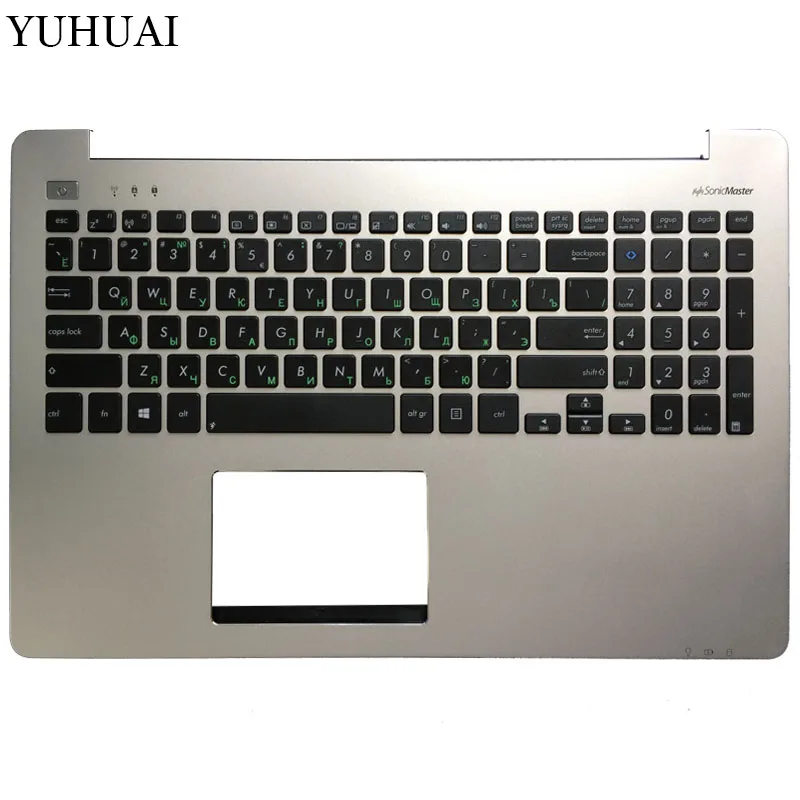 

New Russian Laptop Keyboard For ASUS S551 K551 S551L R553L S551LN V551 K551L with speaker Palmrest Upper Shell