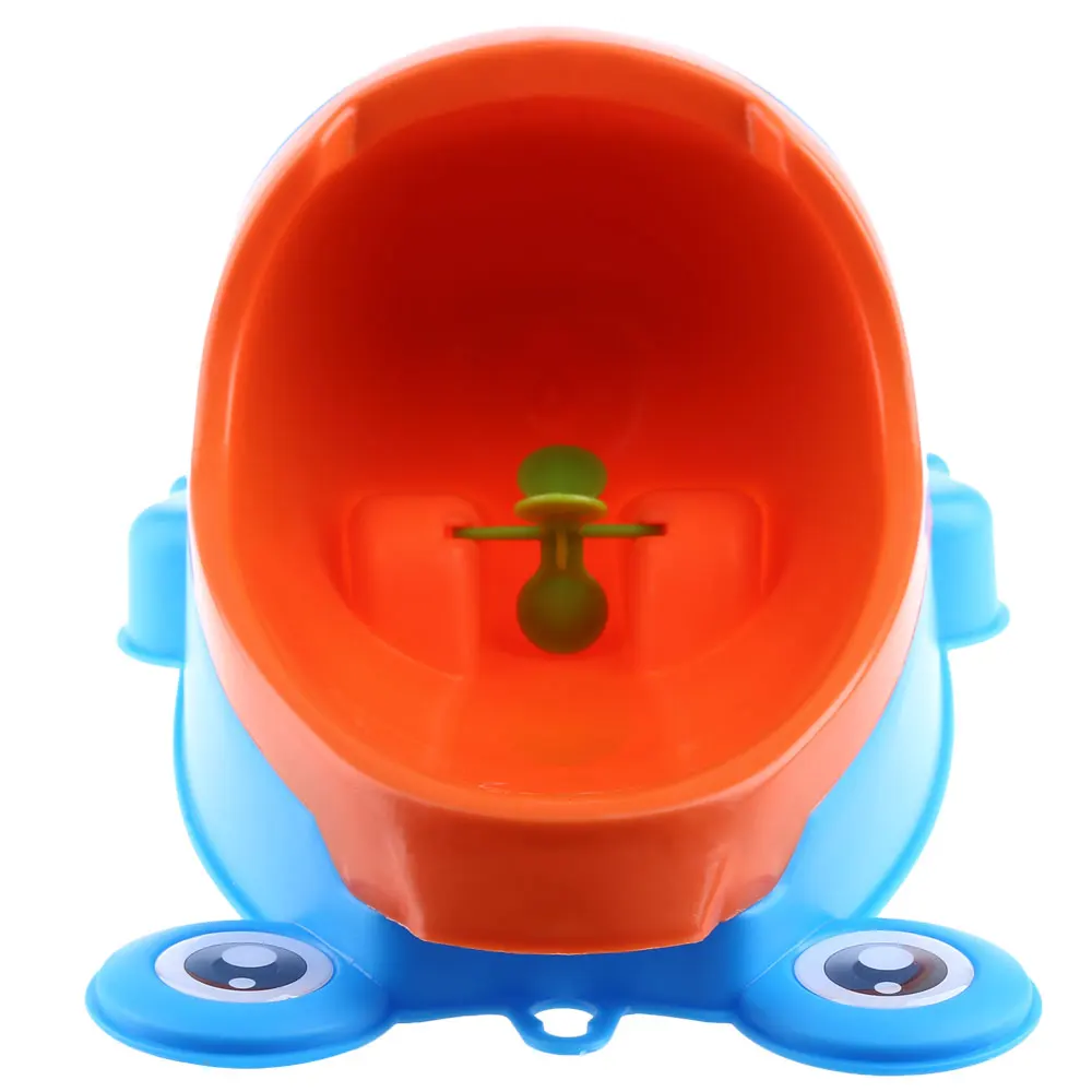 Детский горшок для мальчика в форме лягушки, Вращающийся вентилятор, разделитель мочи, детский туалет, настенный