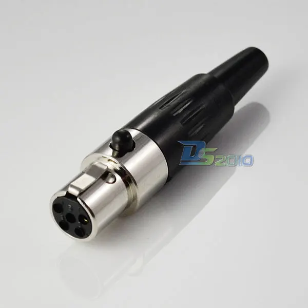 Высокое качество 5 pin гнездовой разъем Mini TA5F XLR Аудио Микрофон Разъем MIC адаптер Tini