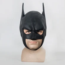 Бэтмен Косплей Маска костюмы на Хэллоуин для мужчин маски карнавальные вечеринки