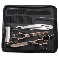 6 дюймов advanced hair professional Инструменты для укладки волос резка ножницы и уточнения комбинации набор