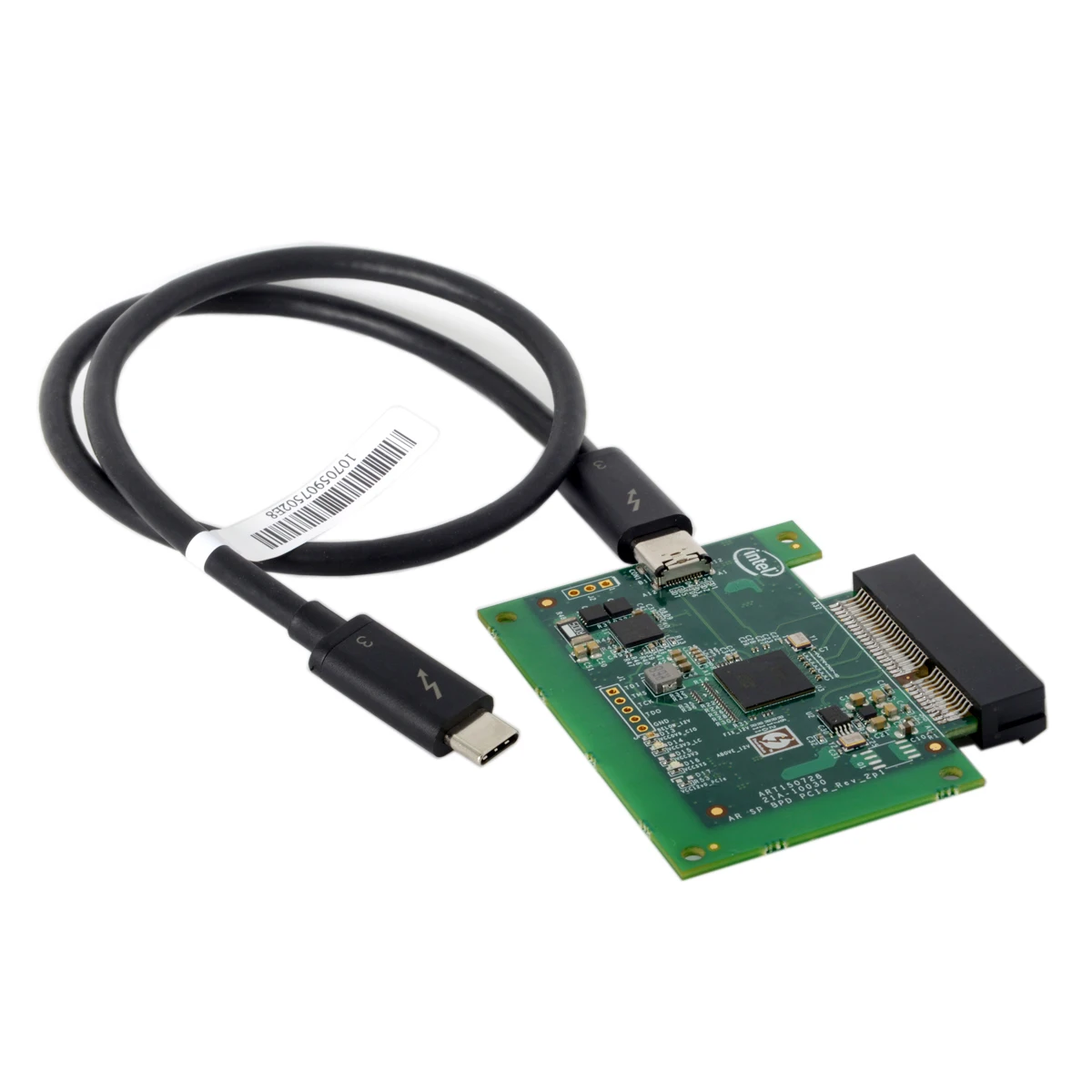 

CYDZ Type-C Thunderbolt 3 to PCI Express PCI-E SSD Nvme NGFF M-key Convert Card Cable