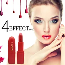 Сексуальная матовая помада для губ Карандаш стойкая Косметика оттенок губ Пигмент Макияж коричневая помада макияж maquiagem