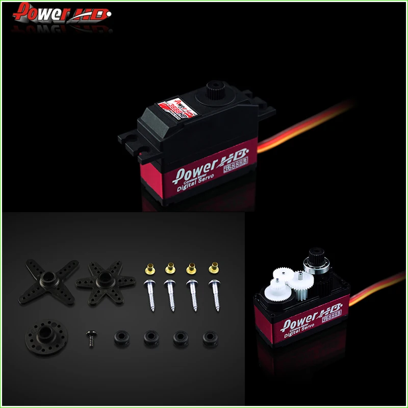 Goede Power HD 450 Helicopter Lock staart digitale servo Power servo HD HD 3688HB vs S9257 DS520