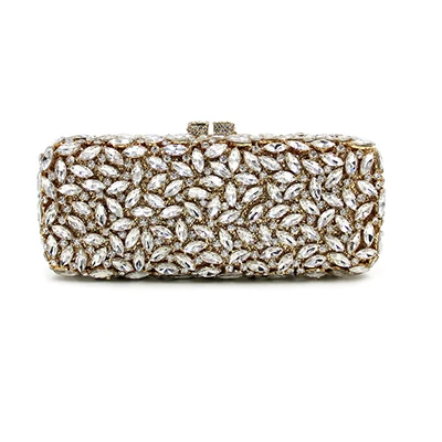 champagne gold clutch