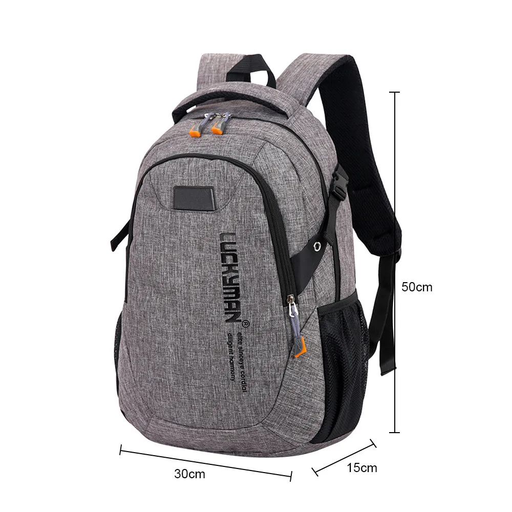Aelicy de moda mochilas para diseñadores marca mochila de alta capacidad de mochila de lona de hombre mochila escolar bolsas para la escuela de hombre