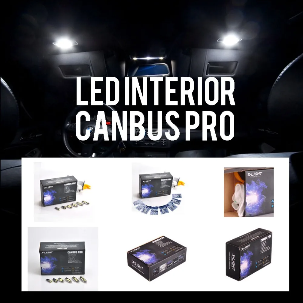 

For Lincoln Navigator 2003-2006 Premium LED Interior Map Light Kit + LED License Plate Light Full Package 23pcs Error Free