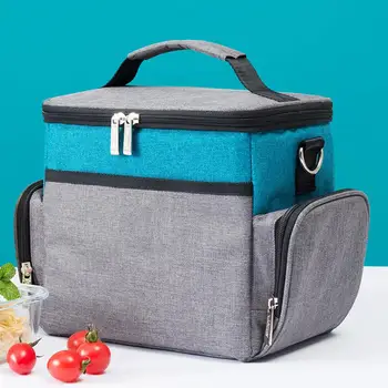 

Fashion Thermal Insulated Lunch Box Cold Heat Protecting Bag Picnic Organizer