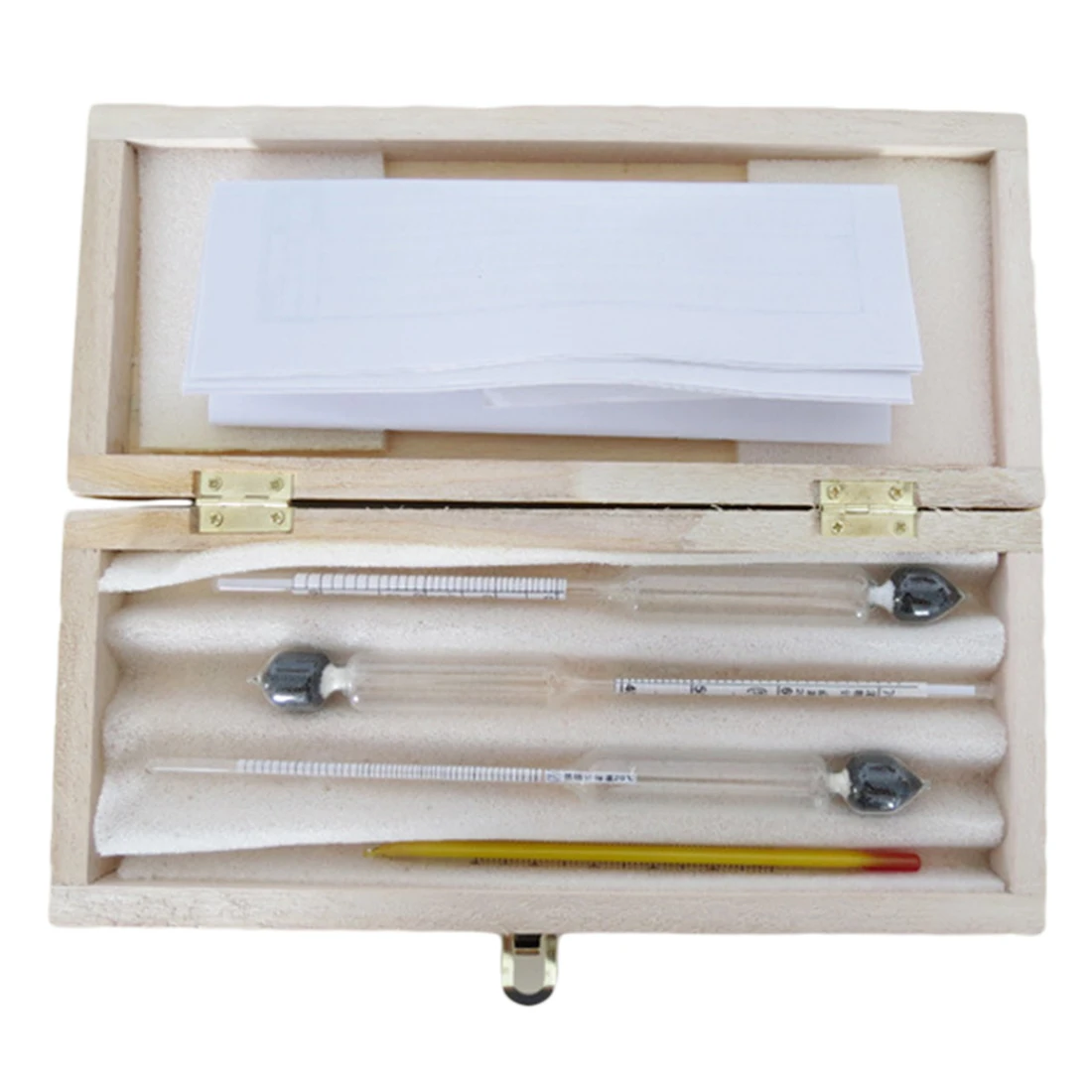 

Hot 3pcs/Set Alcoholmeter Alcohol Meter wine Concentration Meter Alcohol Instrument Hydrometer Tester
