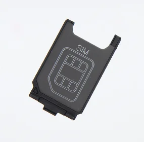 Daul/одна sim-карта лоток и водонепроницаемый чехол для sony Xperia XZ1 G8341 G8342 G8343 Micro SD/sim-карта гнездо адаптера Замена - Цвет: Single sim version
