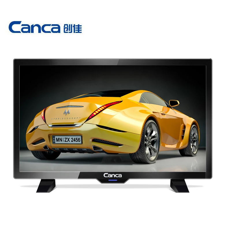 

Cheapest Canca 19inches TV Full HD HDMI/USB/AV/RF/VGA Multi-Interface Monitor Eyecare Elegant Narrow Support TV Box