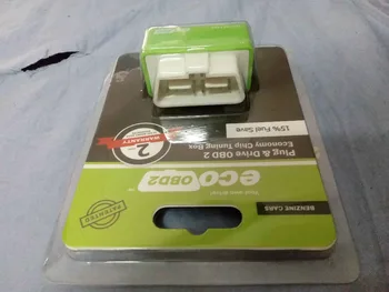 

Plug and Drive EcoOBD2 Economy Chip Tuning Box for Benzine 15% Fuel Save green color