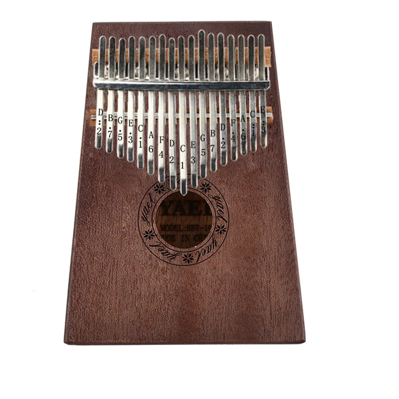 17 клавиш Kalimba красное дерево Африканский палец пианино перкуссионные Mbira