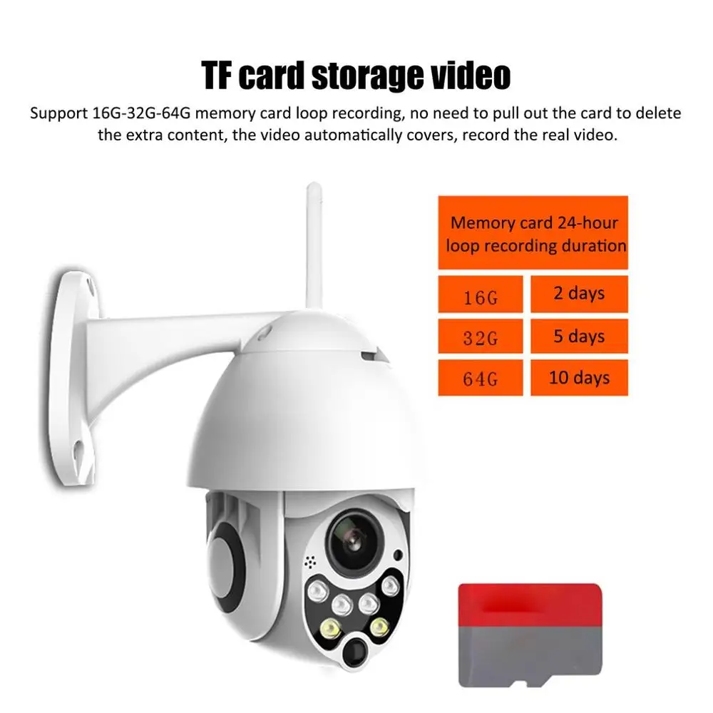 السيارات تتبع في الهواء الطلق PTZ IP كاميرا 1080 P سرعة قبة كاميرات المراقبة للماء لاسلكية واي فاي الأمن كاميرا تلفزيونات الدوائر المغلقة