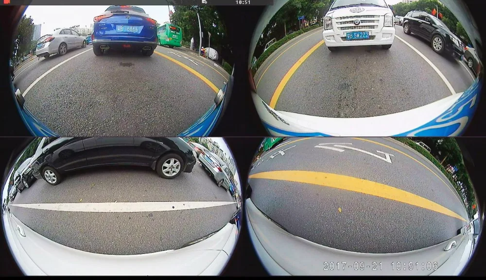 Sistema de Monitoramento para Volvo Szdalos Newst Surround View Xc90 Pássaro Vista Sistema Câmera 4 ch 1080 p Dvr 3d hd 360 18 Câmera multiângulo automotiva