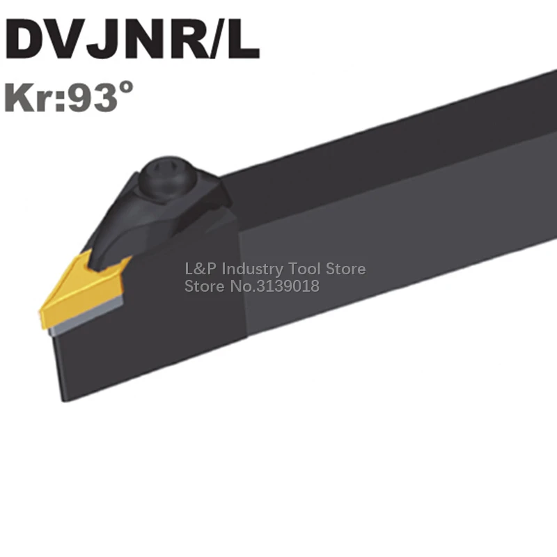 

New Original ZCC.CT China Brand D Type Double Compression DVJNR2525M16 / DVJNL2525M16 External Toolholder Not Including Blade