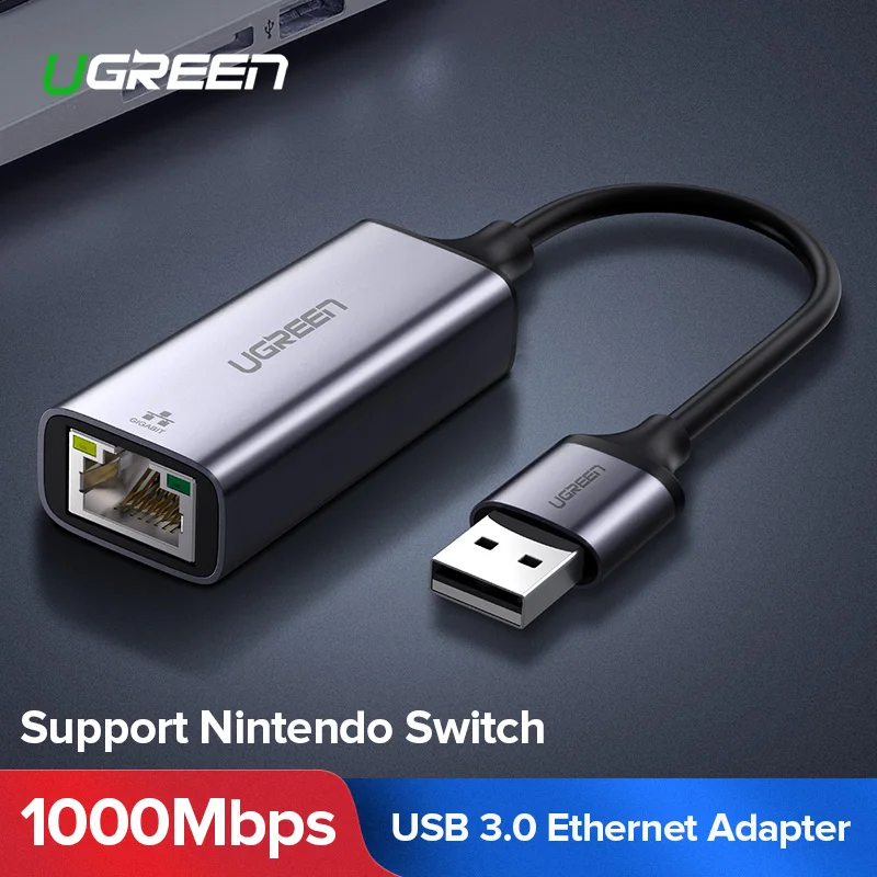 Ugreen USB Ethernet 10/100/1000 Mbps Rj45 Gigabit Network Card Lan Adapter For Mac OS Android Tablet pc Laptop Smart TV Win 7 8 Ugreen USB Ethernet 10/100/1000 Mbps Rj45 Gigabit Network Card Lan Adapter For Mac OS Android Tablet pc Laptop Smart TV Win 7 8