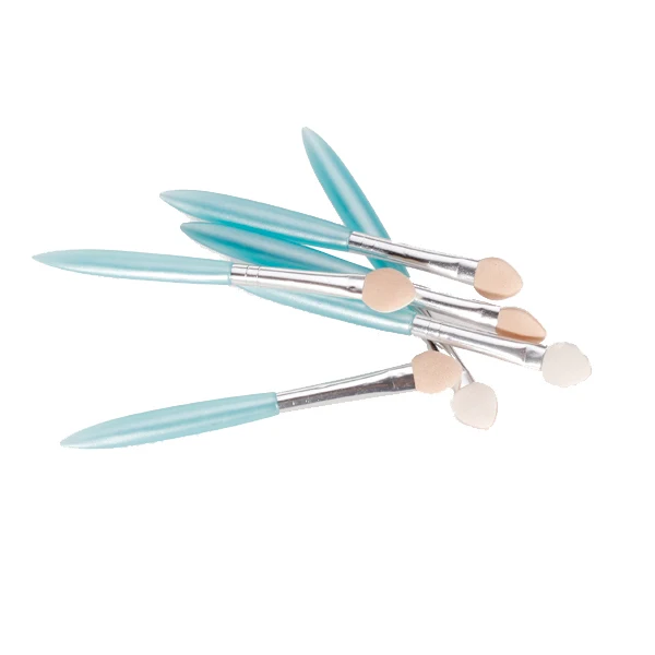 6Pcs Eye Eyeshadow Sponge Brushes Applicators Makeup Tools Handle One-ended Soft Foam Tip Make Up Accessories