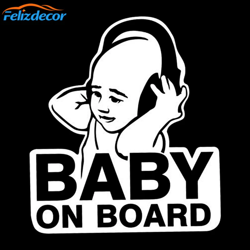 cute baby on board sign