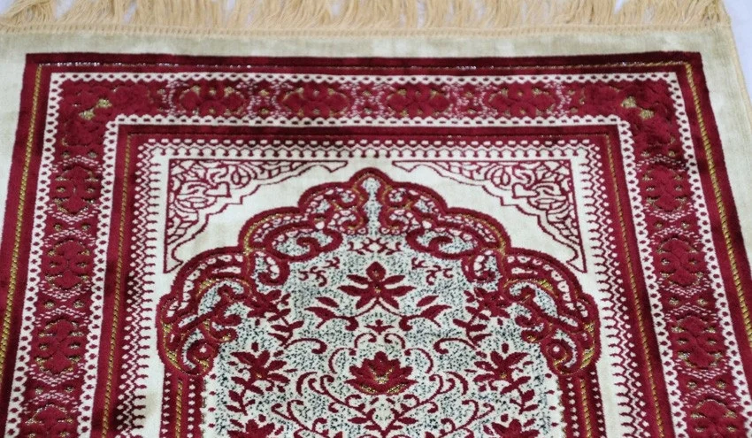 Прямая поставка мусульманская молитвенная молельный коврик Salat Musallah молитвенный коврик ТАПИС ковровое покрытие Banheiro туристический коврик