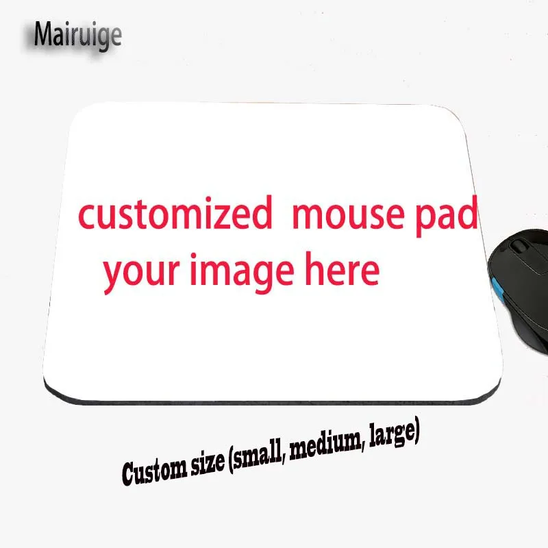 DIY дает нам изображение, которое вам нравится, на заказ Печатный нескользящий скользящий прямоугольный резиновый коврик для мыши для