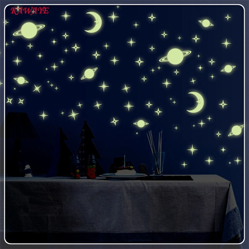 1 مجموعة الفضاء DIY الفلورسنت ملصقات الحائط ضوء ملصقات غرفة نوم الأطفال غرفة الديكور ملصقات الحائط 7ZDZ604 1 مجموعة الفضاء DIY الفلورسنت ملصقات الحائط ضوء ملصقات غرفة نوم الأطفال غرفة الديكور ملصقات الحائط 7ZDZ604