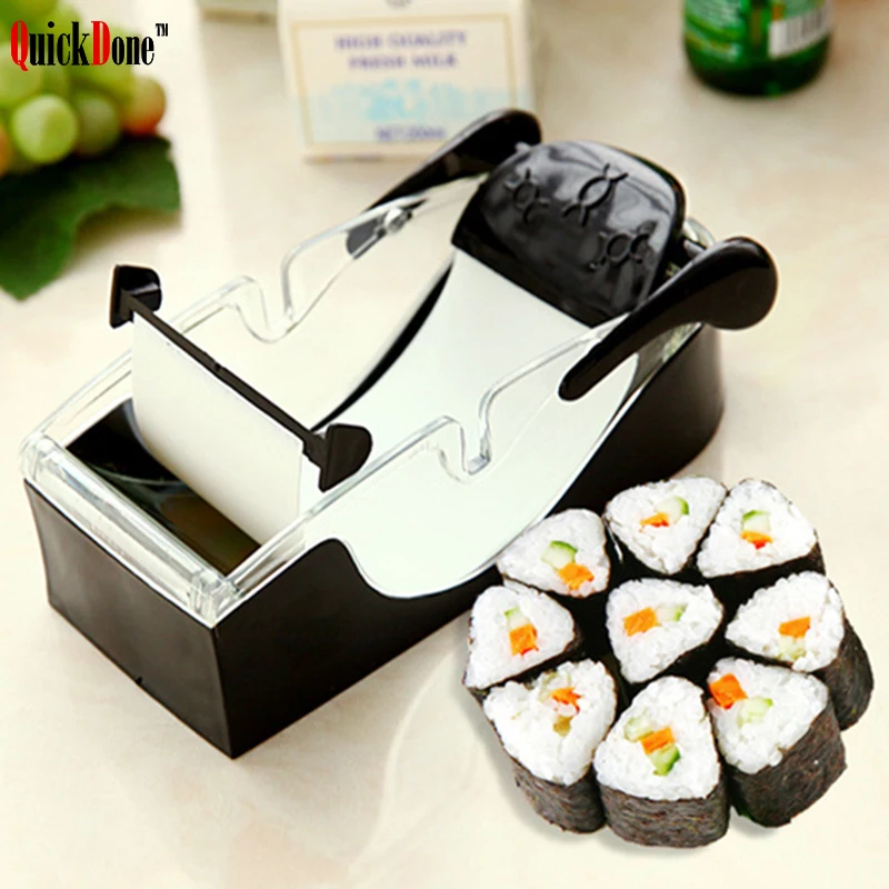 

QuickDone Magic Roll Easy Sushi Maker Mold Durable Perfect Food Grade Cutter Tools Detachable Kitchen Tools Gadgets AKC6221