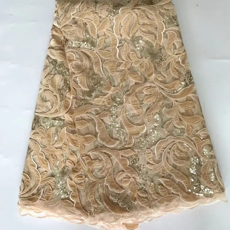 

New arrival african velvet net lace fabrics high quality tulle lace fabric for party dress