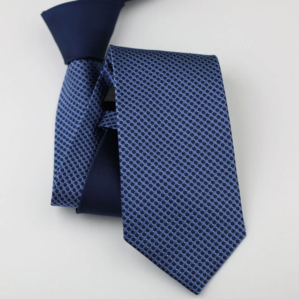 Мужские галстуки Coachella, дизайн, темно-синий галстук, контрастный синий темно-синий горошек, бабочка в горох строгий галстук 8,5 см