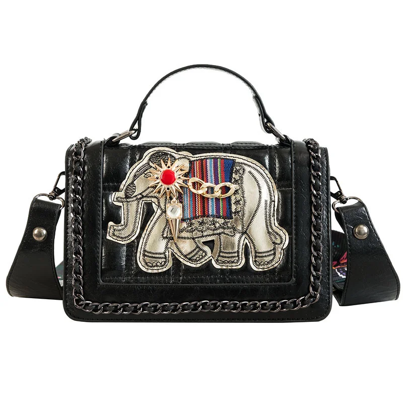 Small party bag female 2019 autumn and winter new wave Korean version chic casual wide shoulder strap Messenger | Багаж и сумки