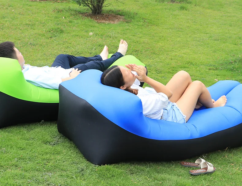 2019 открытый быстрый надувной диван портативный надувное кресло для отдыха Пляжная кровать ленивый диван банан Мешок Фасоли Ленивый мешок