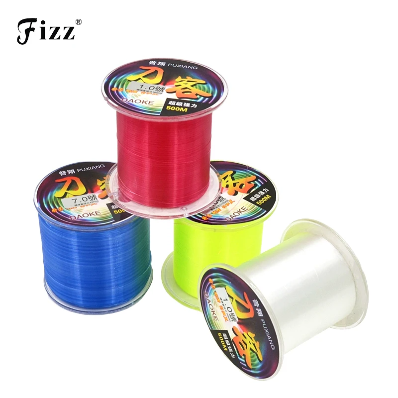 

High Strength 500M Monofilament Nylon Fishing Line Japan Quick Sinking Fly Fishing Line for Sea River Lake Fishing Accessories