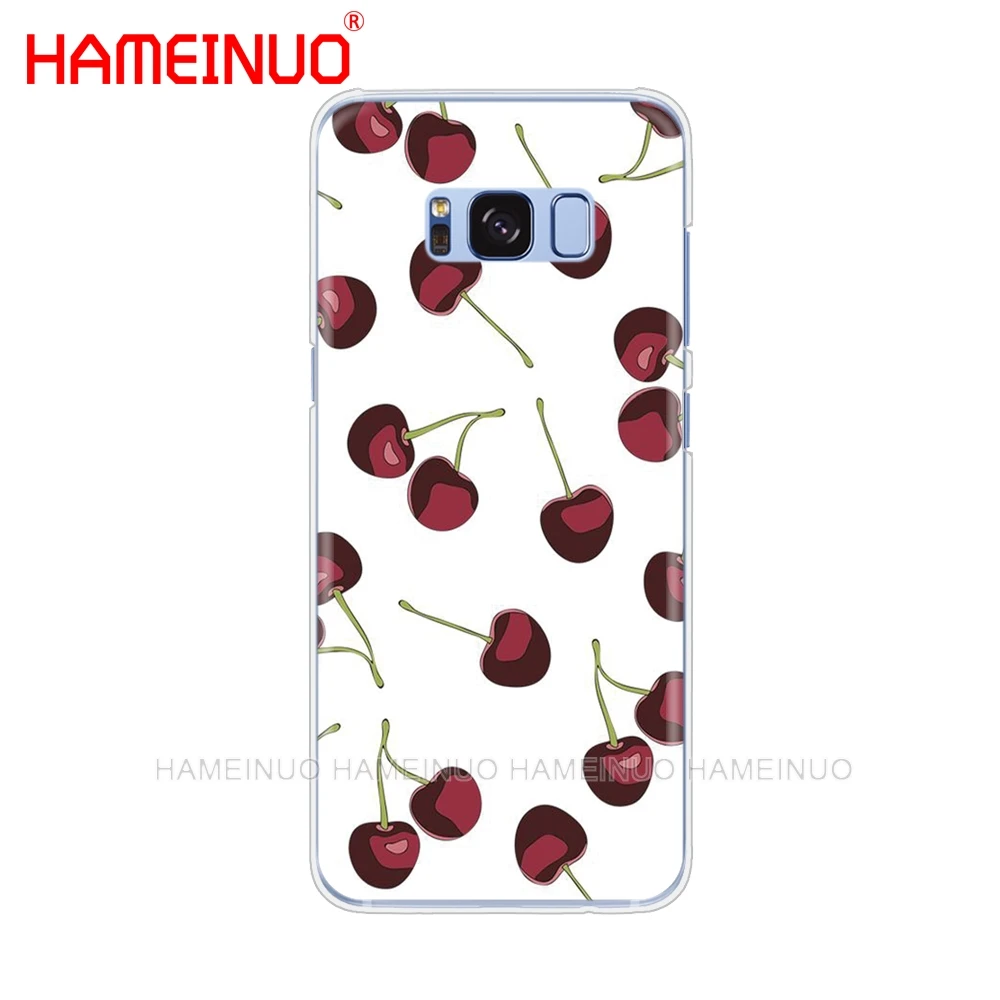 HAMEINUO чехол для сотового телефона с изображением фруктов вишни клубники Samsung Galaxy S9