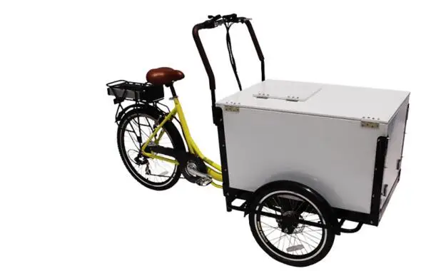 Передняя нагрузка трехколесный велосипед мороженое для продаж