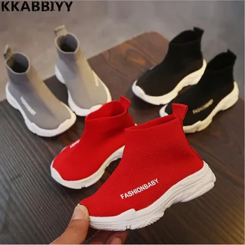 

Kids Sneakers Autumn Sock Shoes Mesh Face Light Weight Children Shoes Causal Kids Shoes Spring Boys and Girls Sneakers