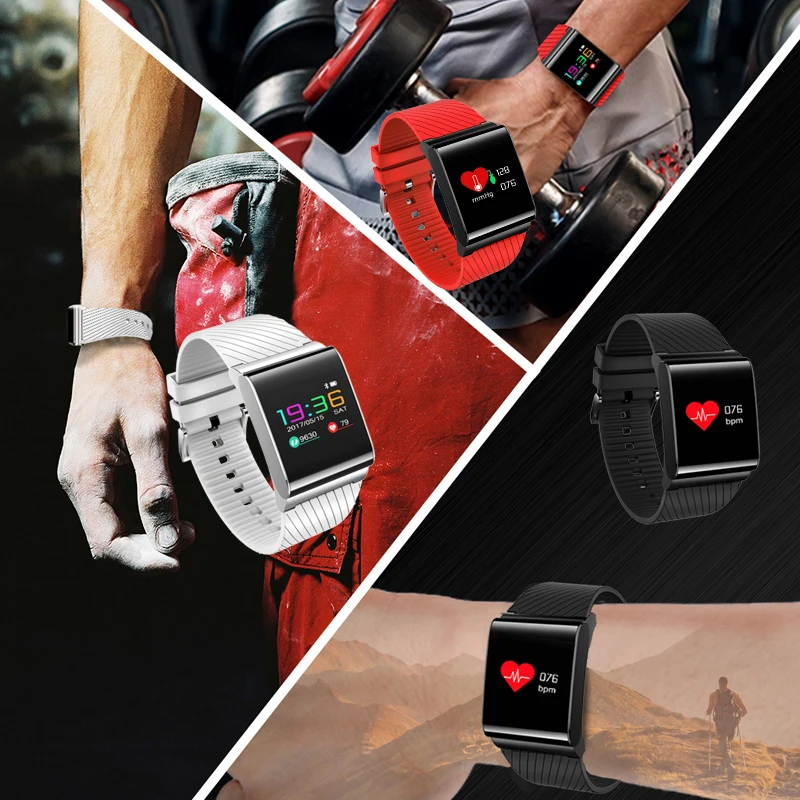 WISHDOIT Smart Electronics Bracelet Watch OLED Color Screen Heart Rate Activity Fitness tracker IP67 waterproof Screen Wristband WISHDOIT Smart Electronics Bracelet Watch OLED Color Screen Heart Rate Activity Fitness tracker IP67 waterproof Screen Wristband