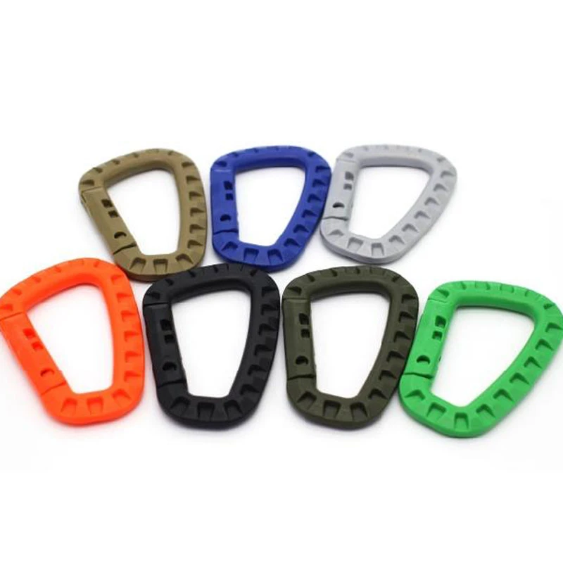 تحمل 30 كجم عالية القوة البلاستيك حلقة تسلق D-سلسلة مفاتيح حلقية خطاف مشبك في الهواء الطلق تسلق مشبك المفاجئة التخييم اكسسوارات D0230 تحمل 30 كجم عالية القوة البلاستيك حلقة تسلق D-سلسلة مفاتيح حلقية خطاف مشبك في الهواء الطلق تسلق مشبك المفاجئة التخييم اكسسوارات D0230