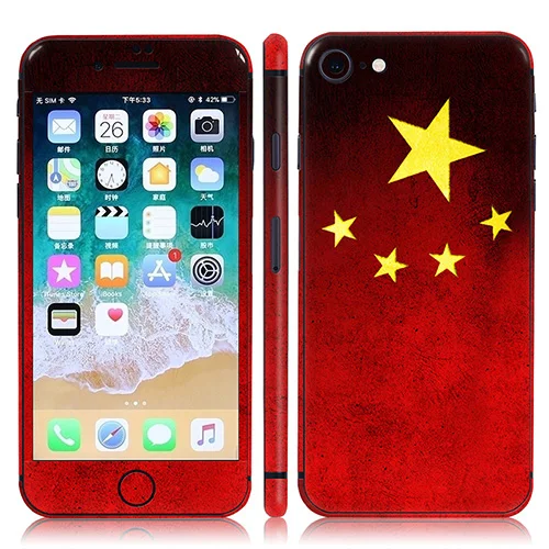 

Free Drop Shipping Hot selling Vinyl Decal stickers for Iphone 8 skins stickers