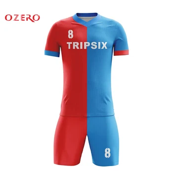 

soccer jersey top thai quality, football sportwear printed football soccer jersey