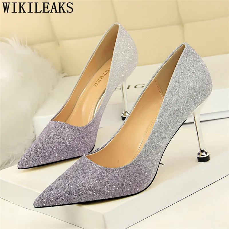 

glitter heels sexy shoes woman high heels pumps women shoes extreme high heels valentine shoes women zapatos de mujer ayakkabi
