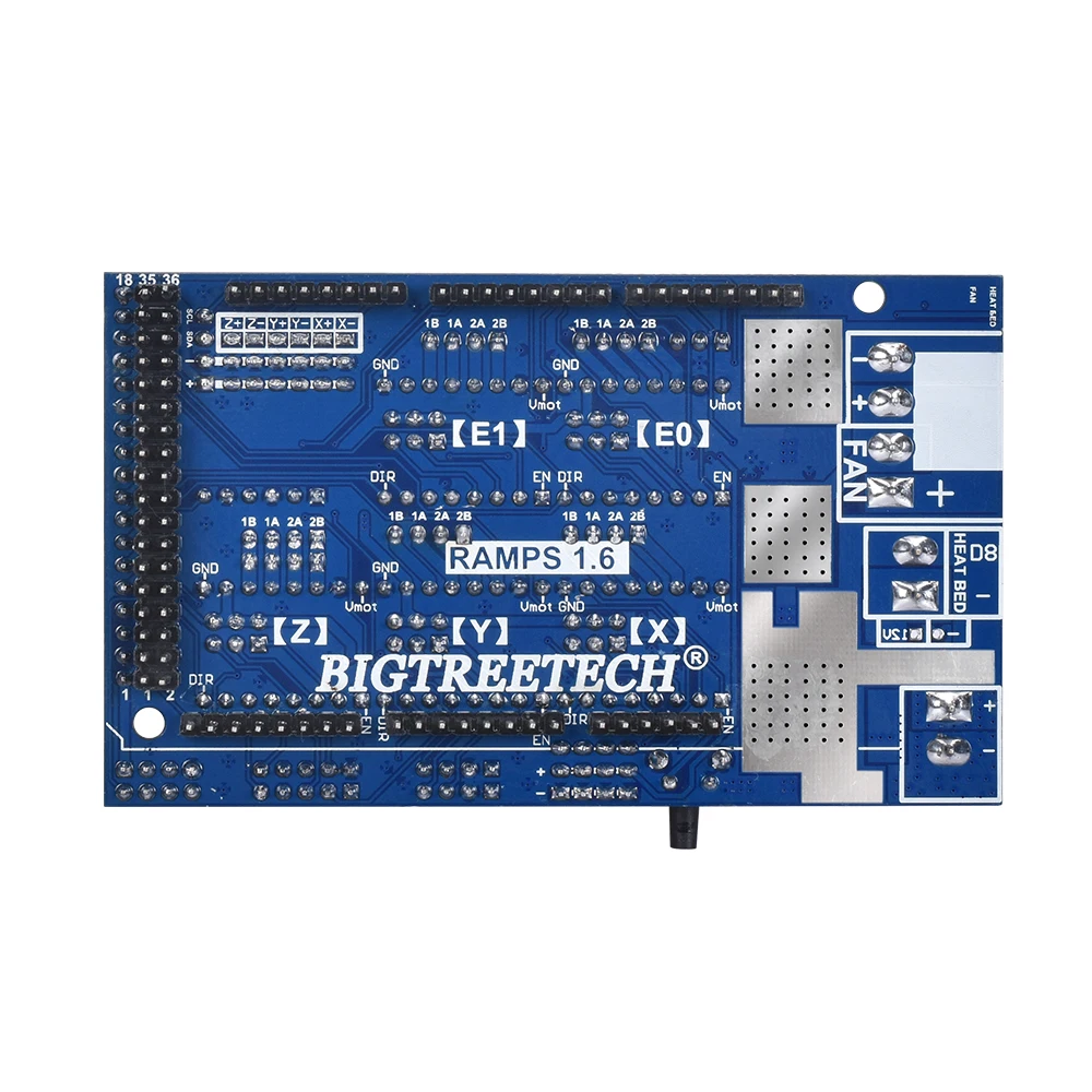 BIGTREETECH Ramps 1,6 plus и клон повторно ARM 32 бит материнская плата с TMC2130 TMC2100 TMC2208 DRV8825 драйвер для 3d принтеров запчасти